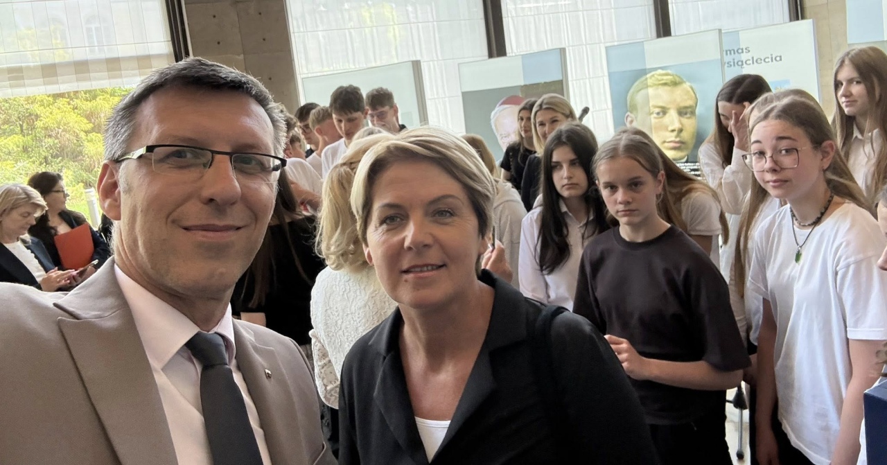 Wystawa o bł. kard. Stefanie Wyszyńskim w Sejmie RP [27.05.2026] - zdjęcie #11 - eOstroleka.pl