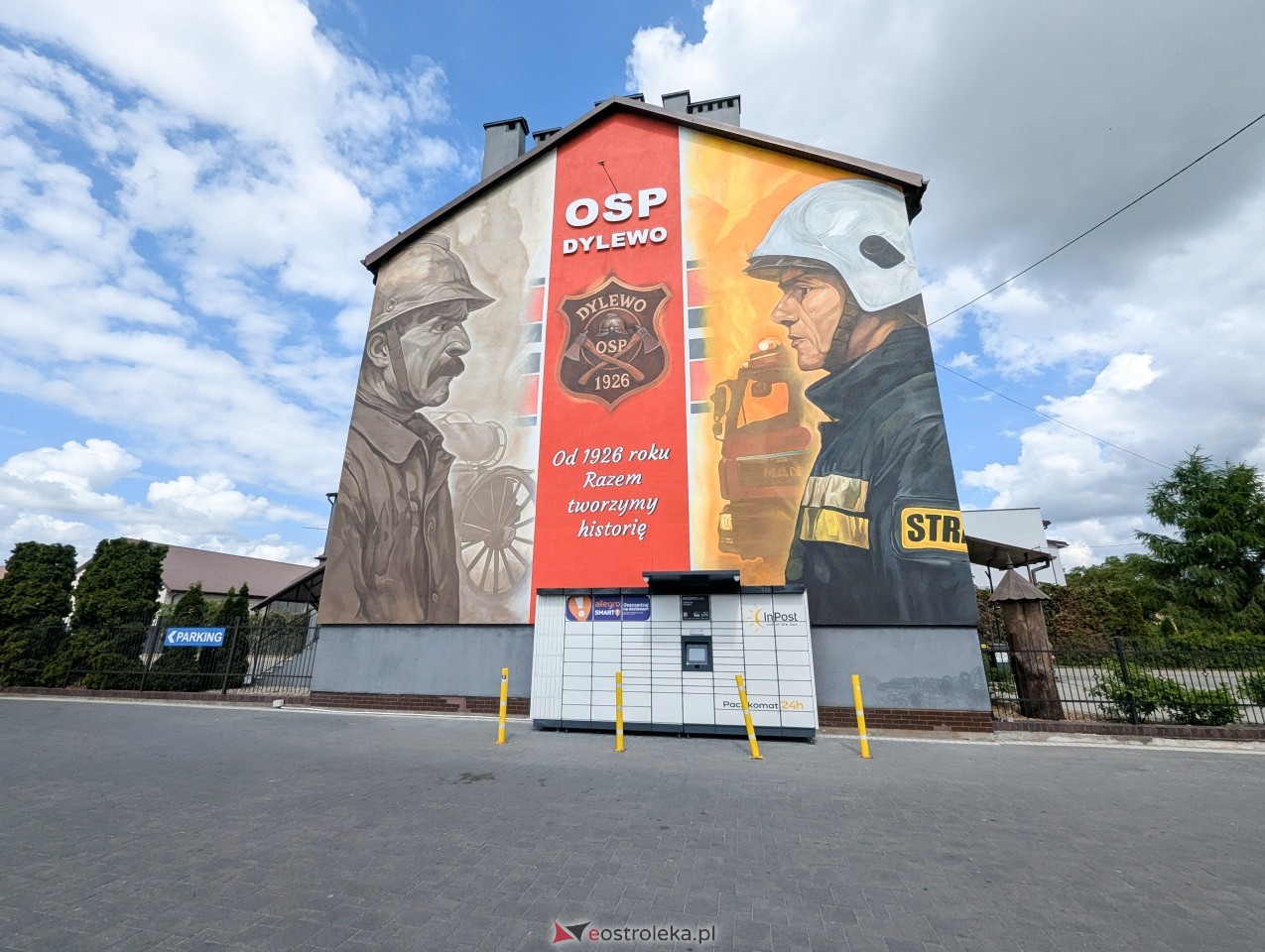 Mural w Dylewie na 100-lecie OSP [31.05.2026] - zdjęcie #18 - eOstroleka.pl