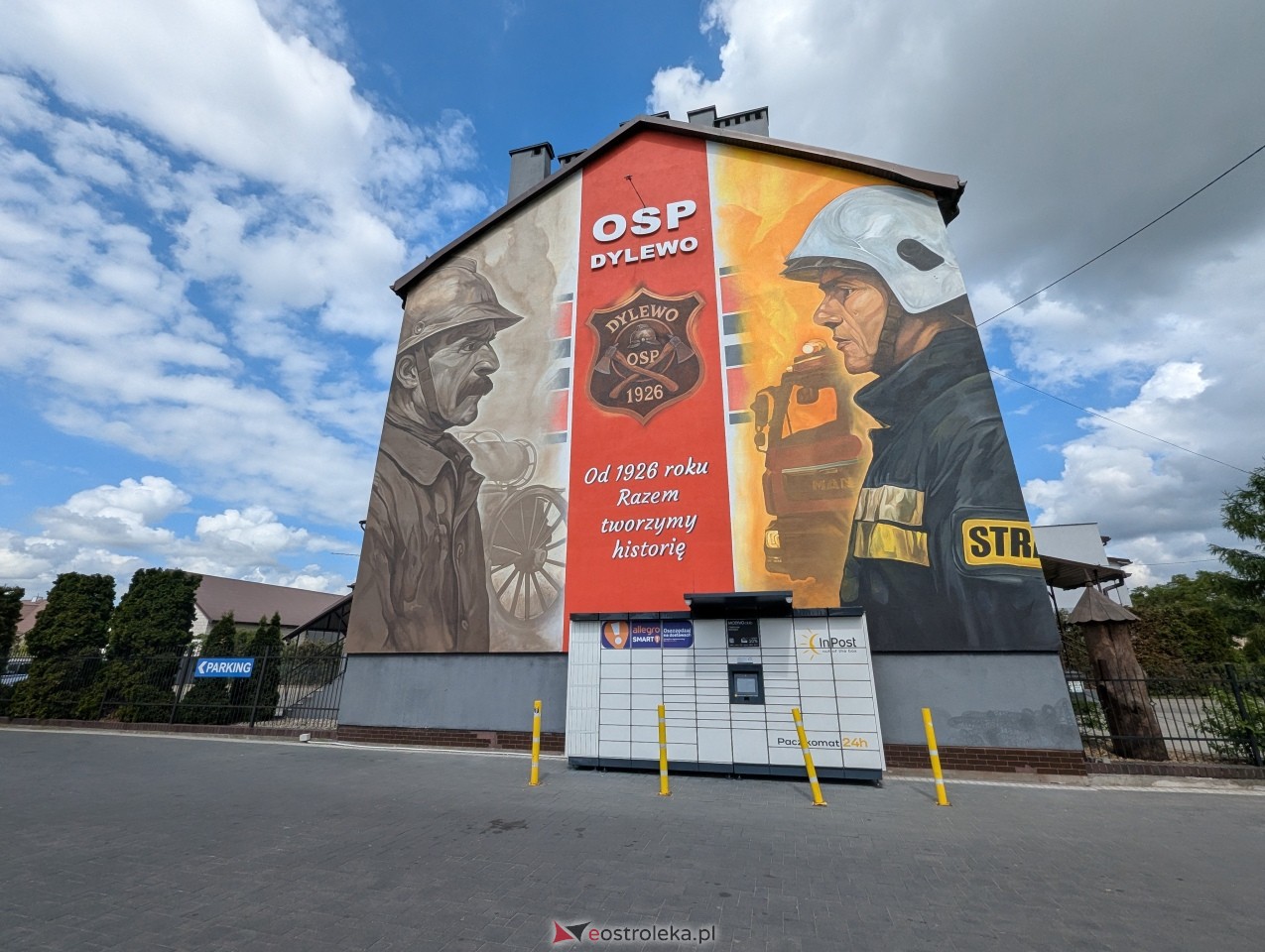 Mural w Dylewie na 100-lecie OSP [31.05.2026] - zdjęcie #17 - eOstroleka.pl