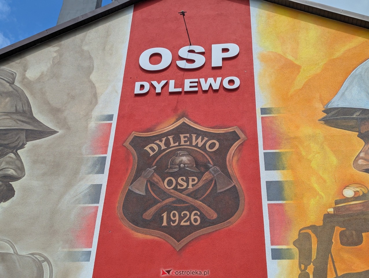 Mural w Dylewie na 100-lecie OSP [31.05.2026] - zdjęcie #14 - eOstroleka.pl