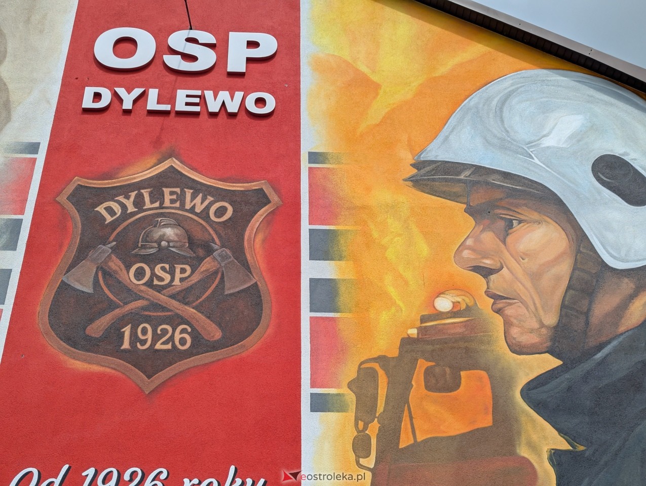 Mural w Dylewie na 100-lecie OSP [31.05.2026] - zdjęcie #13 - eOstroleka.pl