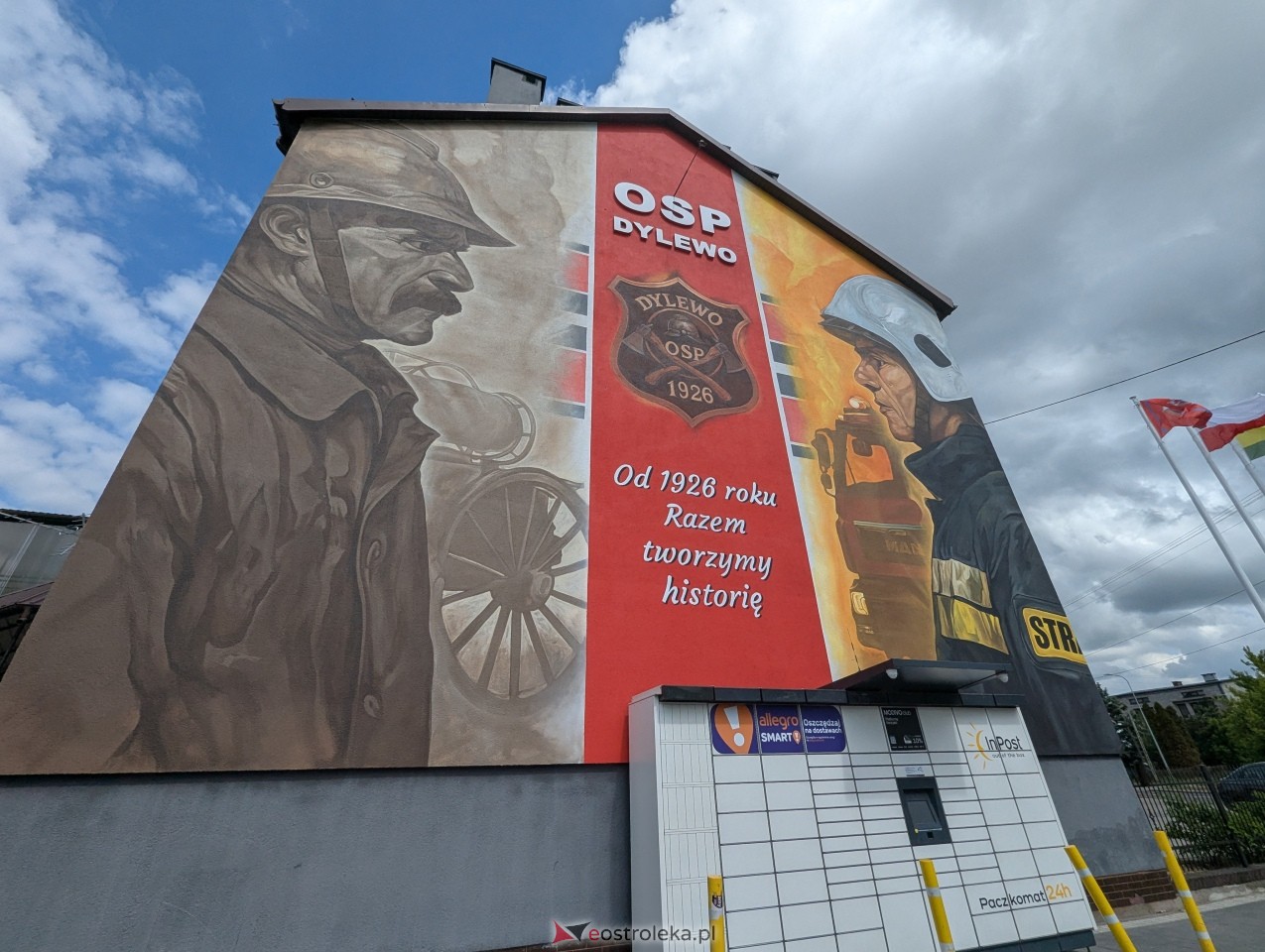 Mural w Dylewie na 100-lecie OSP [31.05.2026] - zdjęcie #11 - eOstroleka.pl