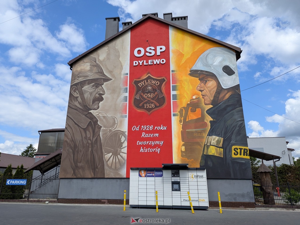 Mural w Dylewie na 100-lecie OSP [31.05.2026] - zdjęcie #9 - eOstroleka.pl