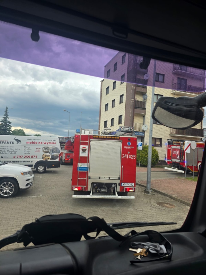 Alarm pożarowy na Placu Bema [31.05.2026] - zdjęcie #7 - eOstroleka.pl