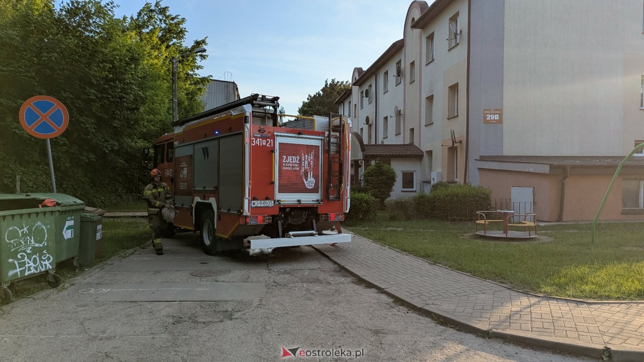 Akcja strażacka przy ulicy Żeromskiego w Ostrołęce [03.06.2026] - zdjęcie #5 - eOstroleka.pl