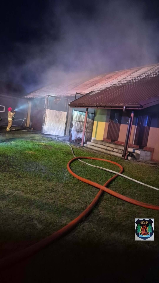 Pożar w Tatarach [10.06.2026] - zdjęcie #5 - eOstroleka.pl