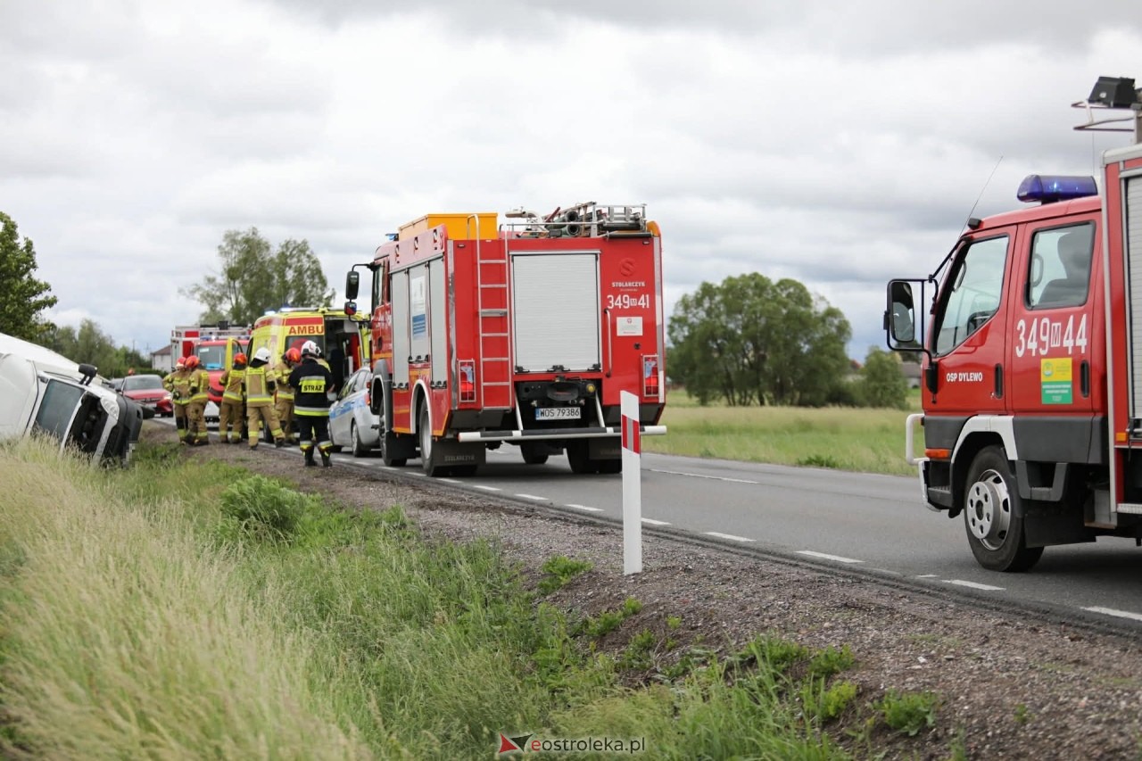 Wypadek pod Dylewem [11.06.2026] - zdjęcie #3 - eOstroleka.pl