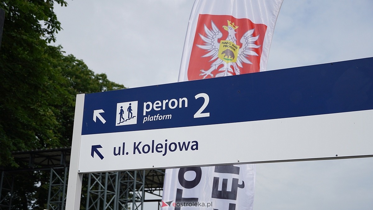 Donald Tusk w Ostrołęce. Inauguracja połączeń kolejowych Ostrołęka Łomża [13.06.2026] - zdjęcie #72 - eOstroleka.pl