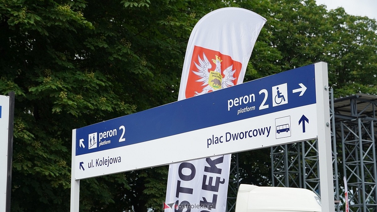Donald Tusk w Ostrołęce. Inauguracja połączeń kolejowych Ostrołęka Łomża [13.06.2026] - zdjęcie #68 - eOstroleka.pl