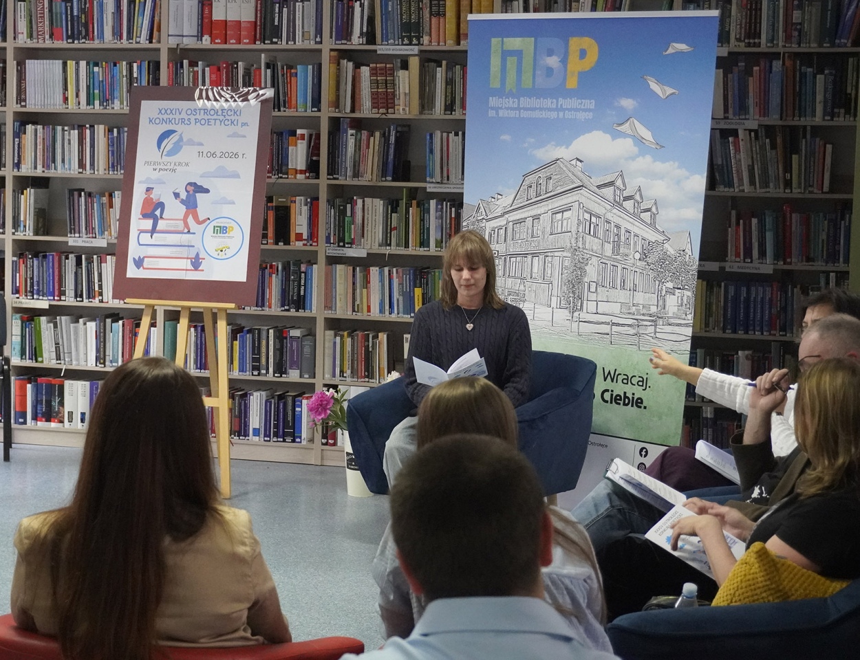 34. Ostrołęcki Konkurs Poetycki „Pierwszy krok w poezję”. Młode talenty nagrodzone [17.06.2026] - zdjęcie #9 - eOstroleka.pl