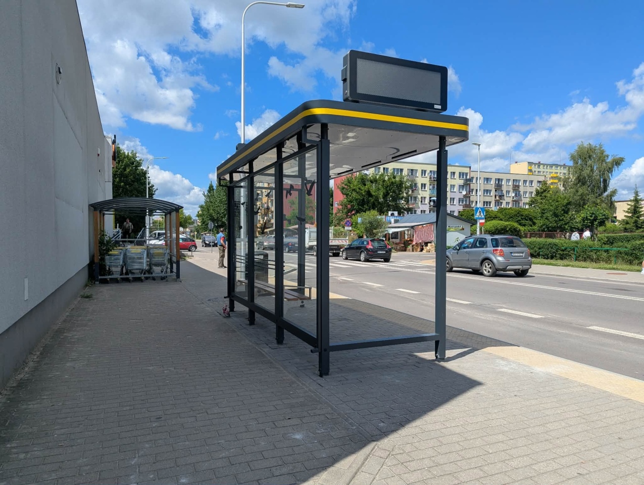 Nowe wiaty przystankowe w Ostrołęce [17.06.2026] - zdjęcie #1 - eOstroleka.pl