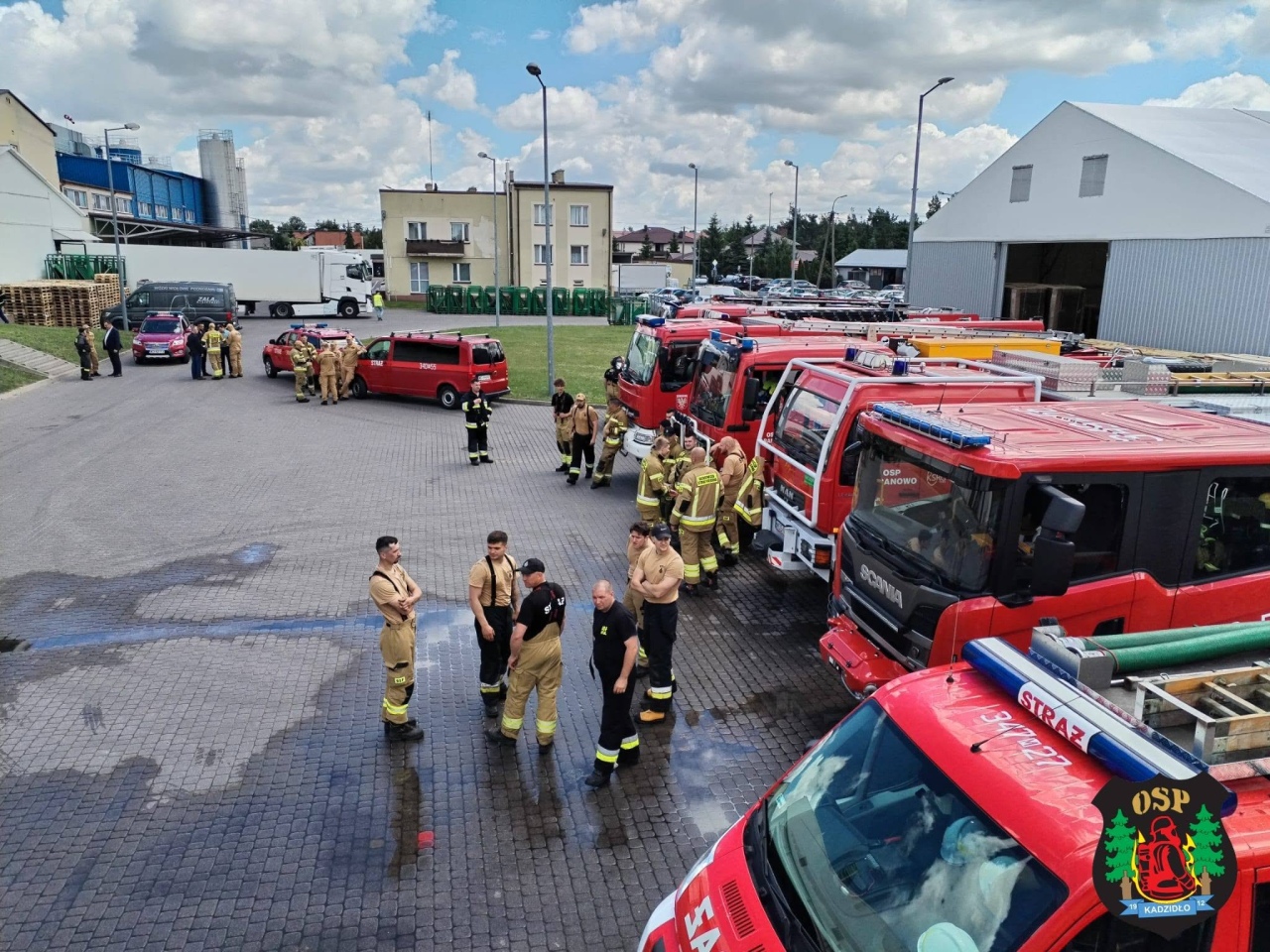 Strażackie ćwiczenia w Mlekovicie w Baranowie [18.06.2026] - zdjęcie #2 - eOstroleka.pl