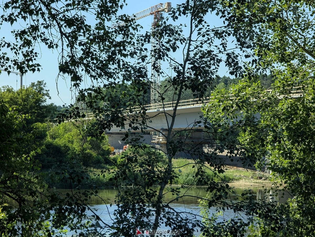 Budowa mostu przez Narew w Ostrołęce - stan z czerwca 2026 [20.06.2026] - zdjęcie #34 - eOstroleka.pl