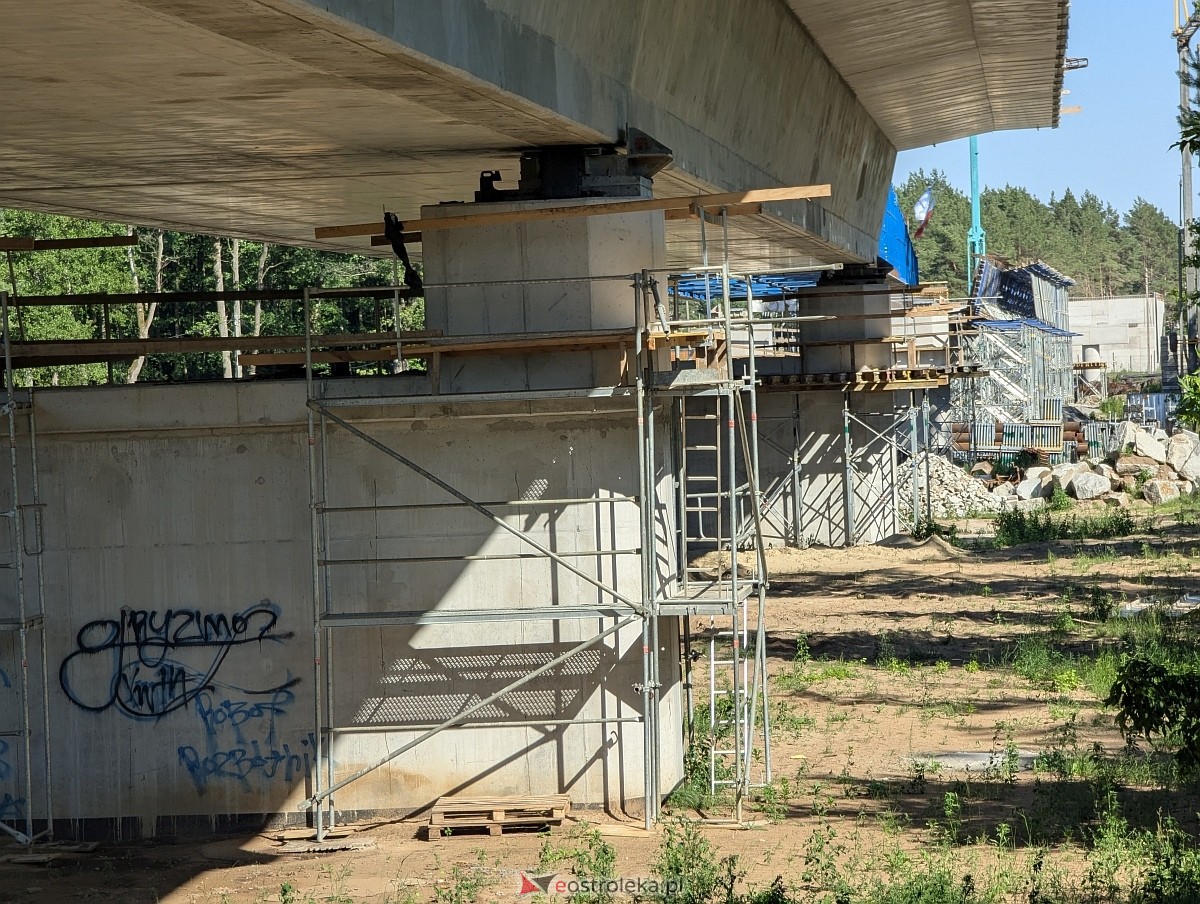 Budowa mostu przez Narew w Ostrołęce - stan z czerwca 2026 [20.06.2026] - zdjęcie #27 - eOstroleka.pl