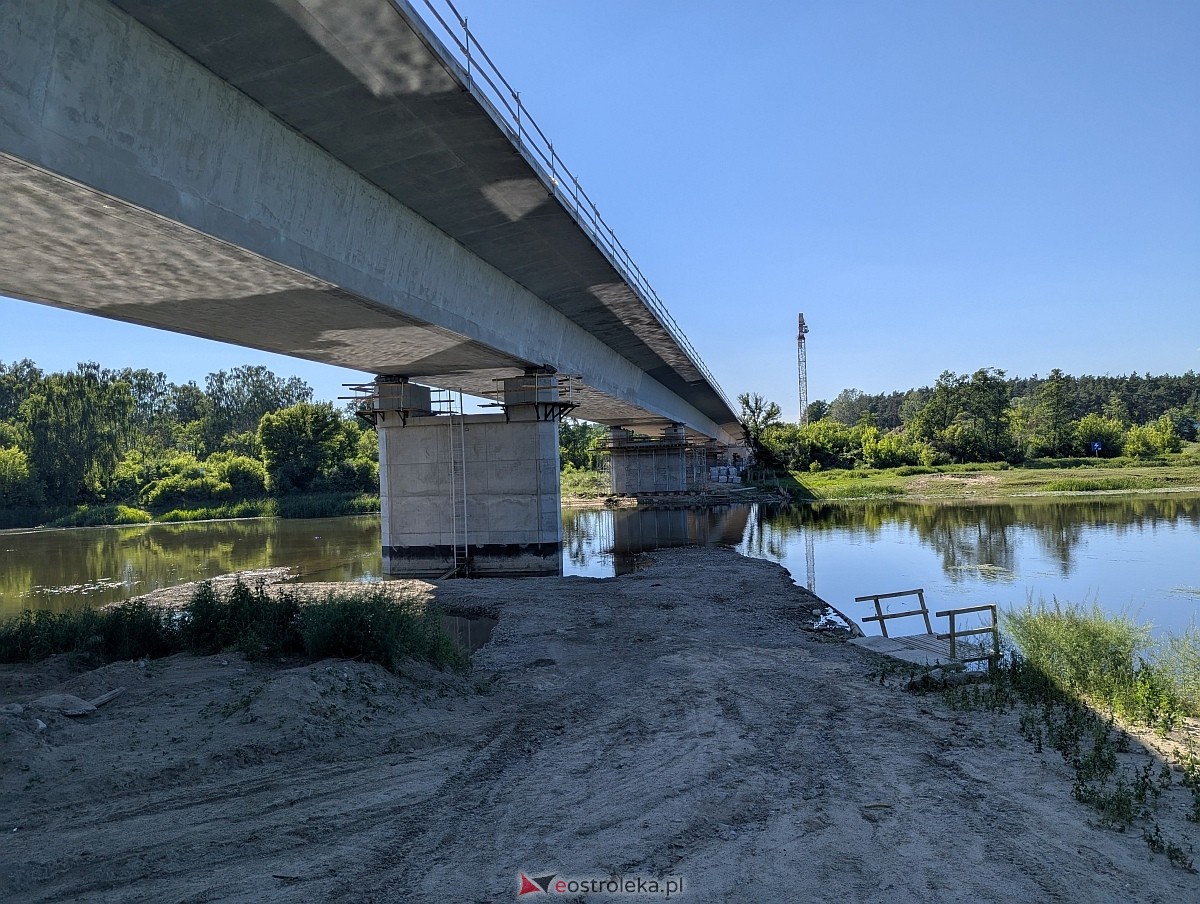 Budowa mostu przez Narew w Ostrołęce - stan z czerwca 2026 [20.06.2026] - zdjęcie #19 - eOstroleka.pl