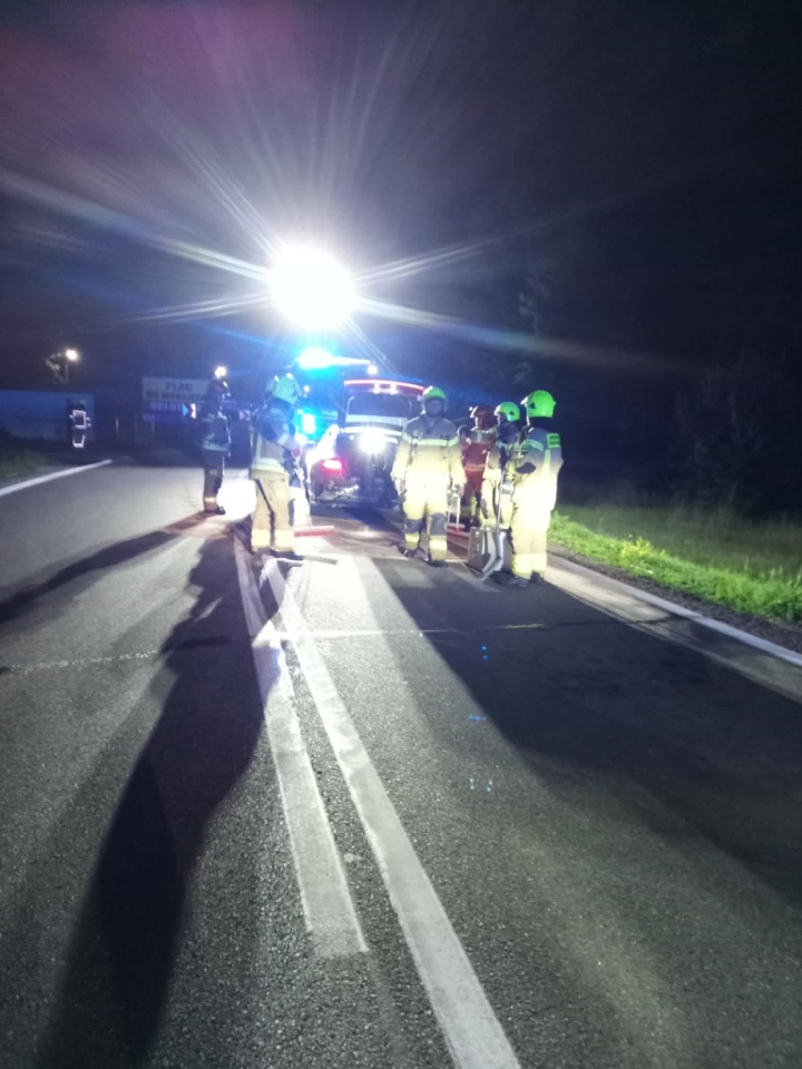 Wypadek w Zamościu na DW627 [20.06.2026] - zdjęcie #8 - eOstroleka.pl