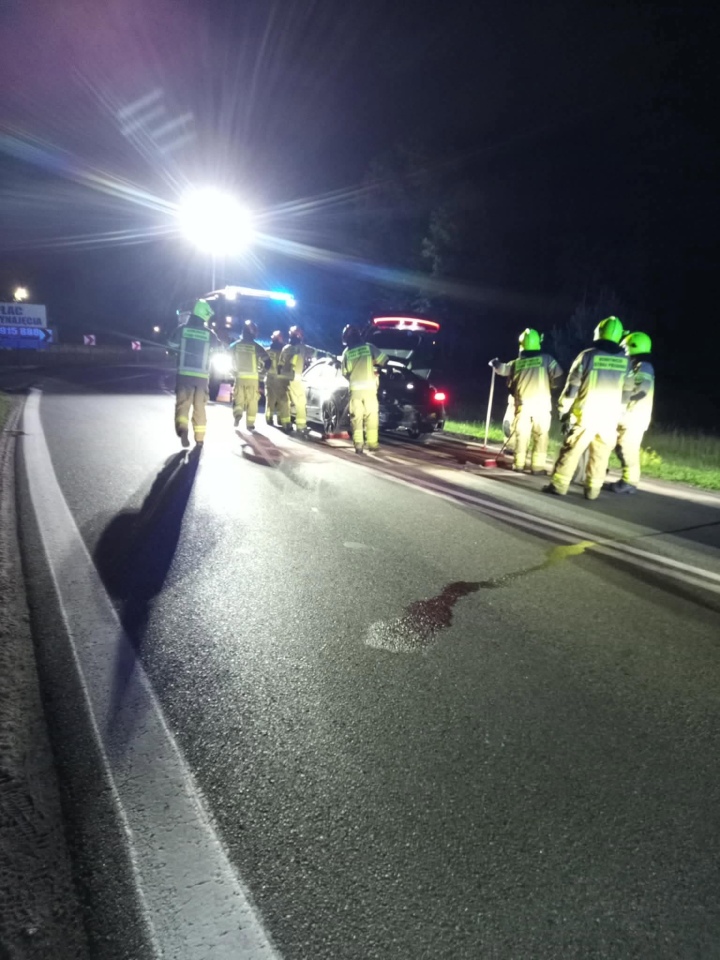Wypadek w Zamościu na DW627 [20.06.2026] - zdjęcie #7 - eOstroleka.pl