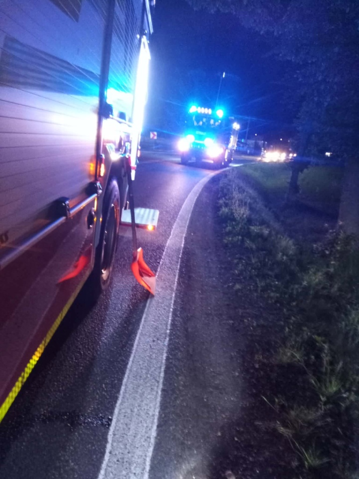 Wypadek w Zamościu na DW627 [20.06.2026] - zdjęcie #5 - eOstroleka.pl