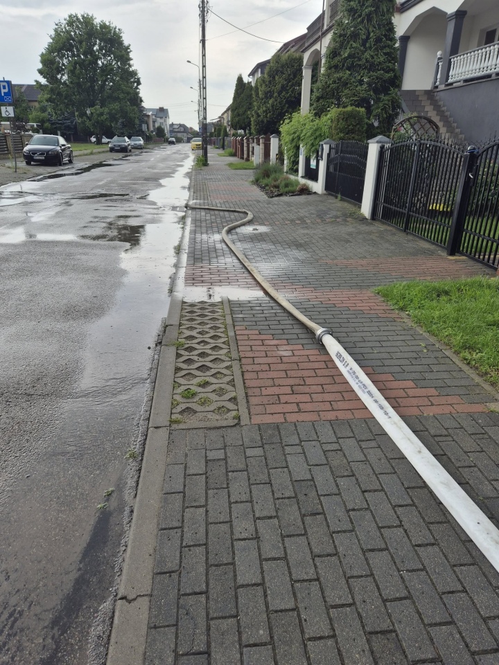Interwencje strażaków OSP Ostrołęka po ulewie [21.06.2026] - zdjęcie #5 - eOstroleka.pl