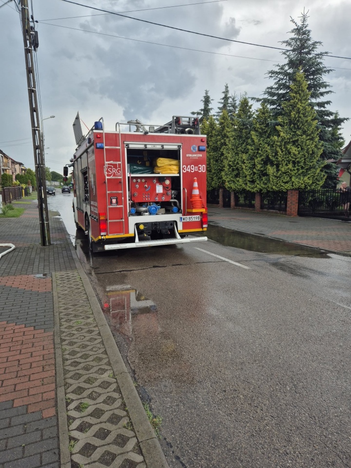 Interwencje strażaków OSP Ostrołęka po ulewie [21.06.2026] - zdjęcie #6 - eOstroleka.pl