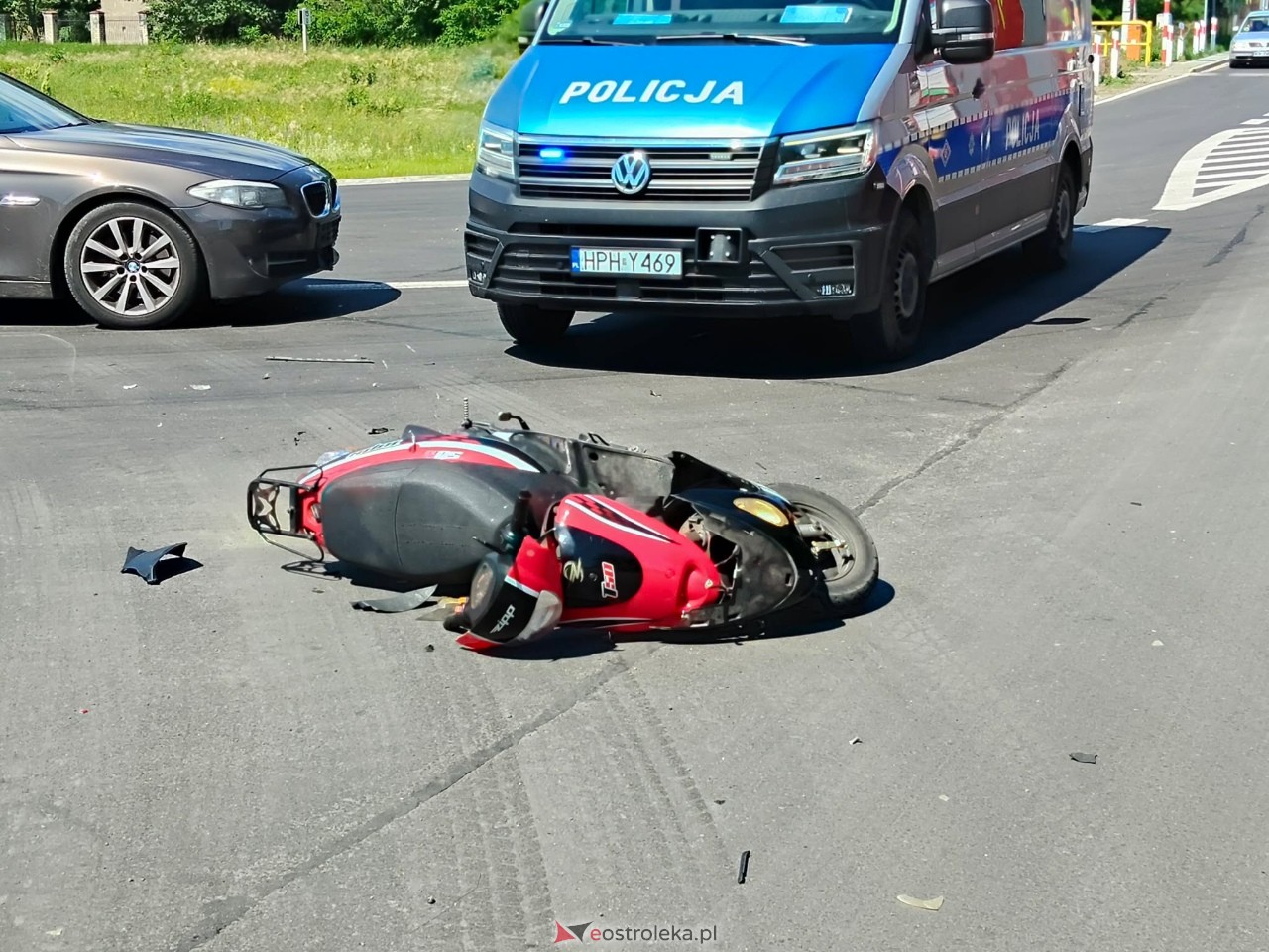 Wypadek w Nowej Wsi [22.06.2026] - zdjęcie #6 - eOstroleka.pl