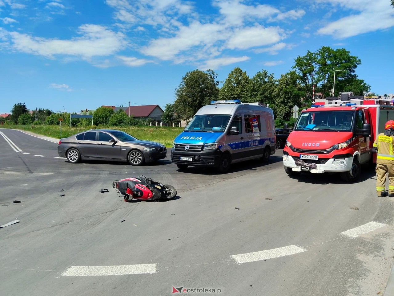 Wypadek w Nowej Wsi [22.06.2026] - zdjęcie #3 - eOstroleka.pl