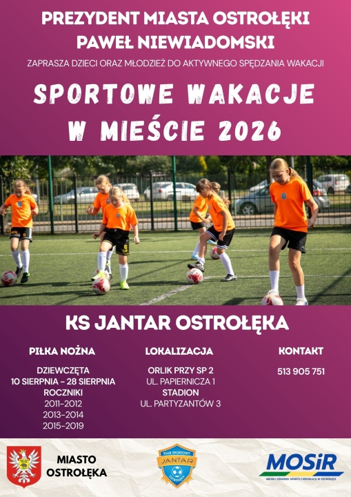 Sportowe wakacje w mieście 2026 - zdjęcie #21 - eOstroleka.pl