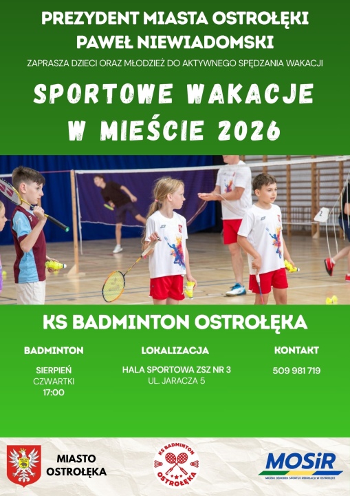 Sportowe wakacje w mieście 2026 - zdjęcie #19 - eOstroleka.pl