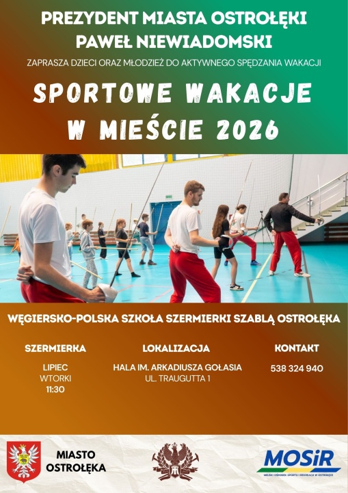 Sportowe wakacje w mieście 2026 - zdjęcie #2 - eOstroleka.pl
