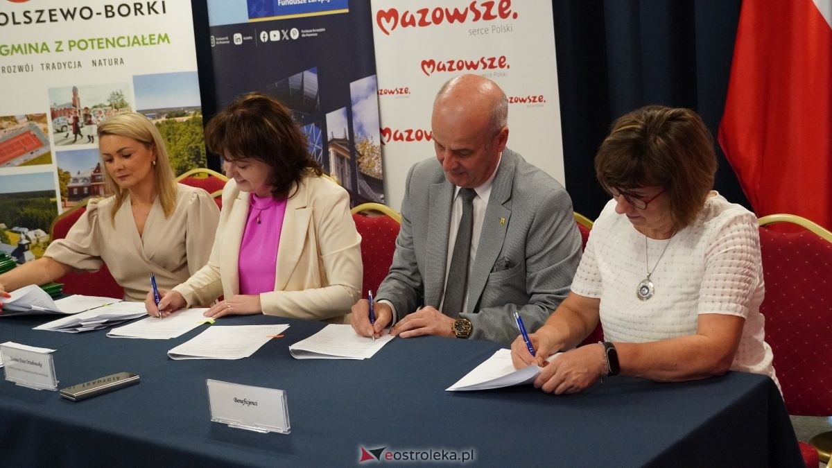 Podpisanie umów na inwestycje w powiatach ostrołęckim i makowskim [25.06.2026] - zdjęcie #62 - eOstroleka.pl