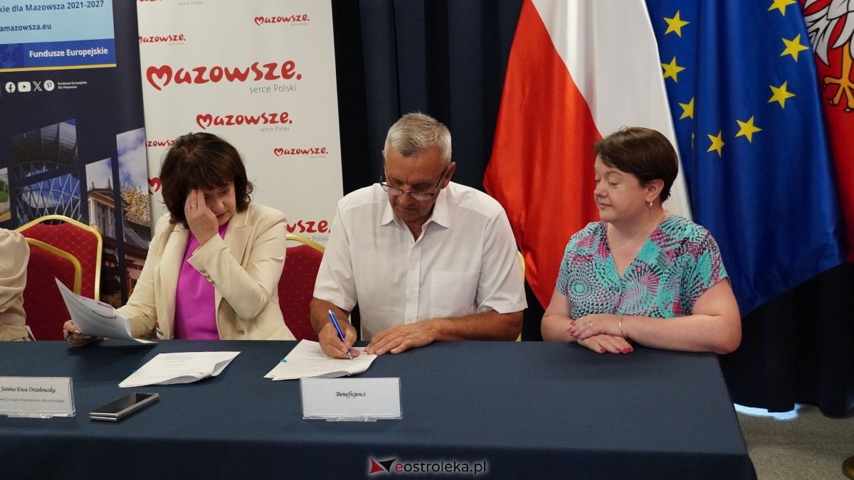 Podpisanie umów na inwestycje w powiatach ostrołęckim i makowskim [25.06.2026] - zdjęcie #57 - eOstroleka.pl