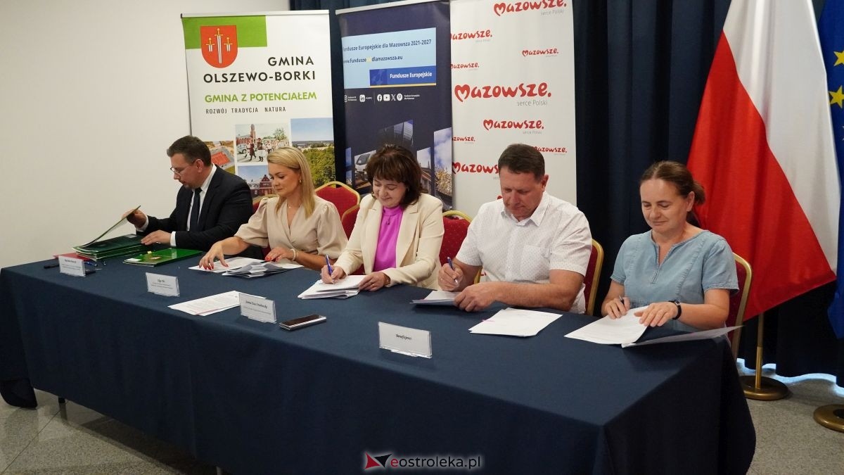 Podpisanie umów na inwestycje w powiatach ostrołęckim i makowskim [25.06.2026] - zdjęcie #34 - eOstroleka.pl