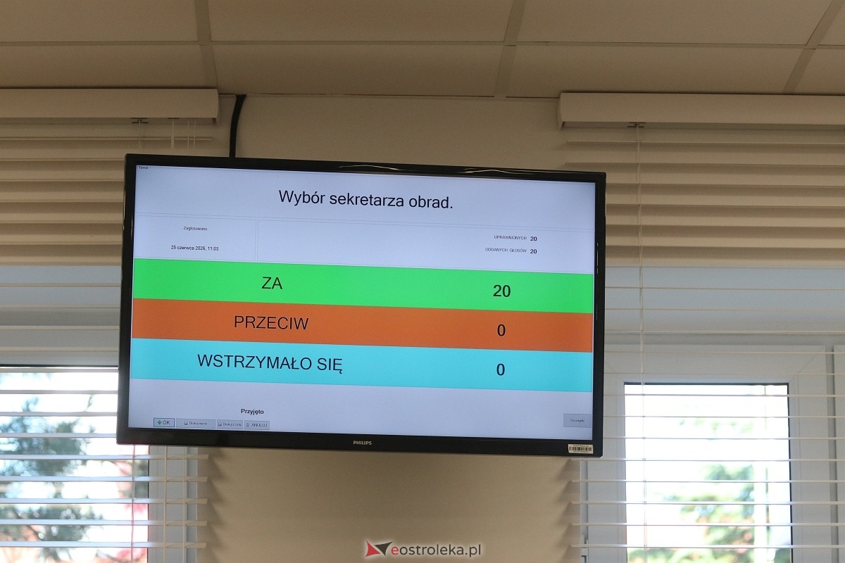 Sesja rady miasta Ostrołęki [25.06.2026] - zdjęcie #11 - eOstroleka.pl