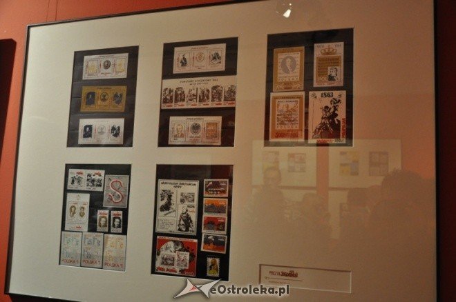Muzeum Kultury Kurpiowskiej: Wystawa znaczków Podziemna droga do okrągłego stołu [13.XII.2011] - zdjęcie #9 - eOstroleka.pl