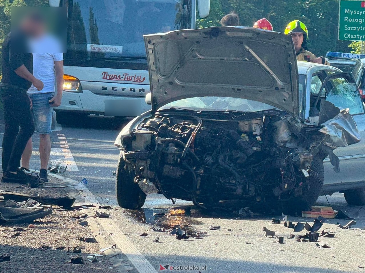 Wypadek w Zabrodziu [27.06.2026] - zdjęcie #12 - eOstroleka.pl