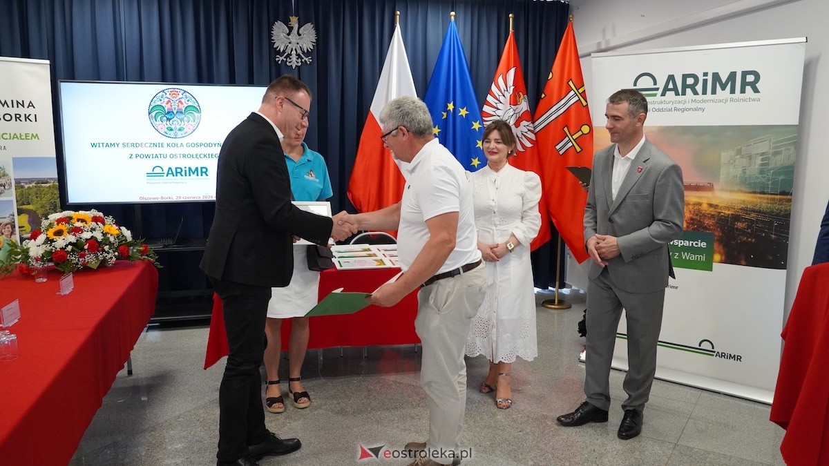 Czeki dla Kół Gospodyń Wiejskich. Uroczystość w Olszewie-Borkach [29.06.2026] - zdjęcie #59 - eOstroleka.pl