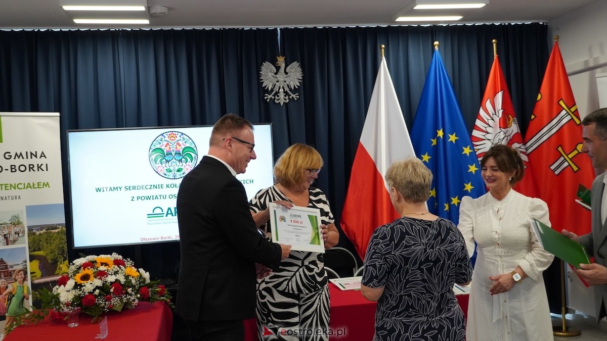 Czeki dla Kół Gospodyń Wiejskich. Uroczystość w Olszewie-Borkach [29.06.2026] - zdjęcie #51 - eOstroleka.pl