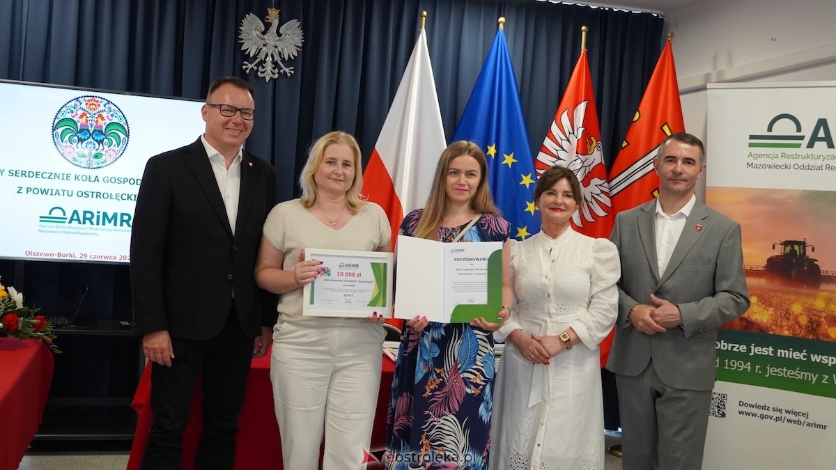 Czeki dla Kół Gospodyń Wiejskich. Uroczystość w Olszewie-Borkach [29.06.2026] - zdjęcie #44 - eOstroleka.pl