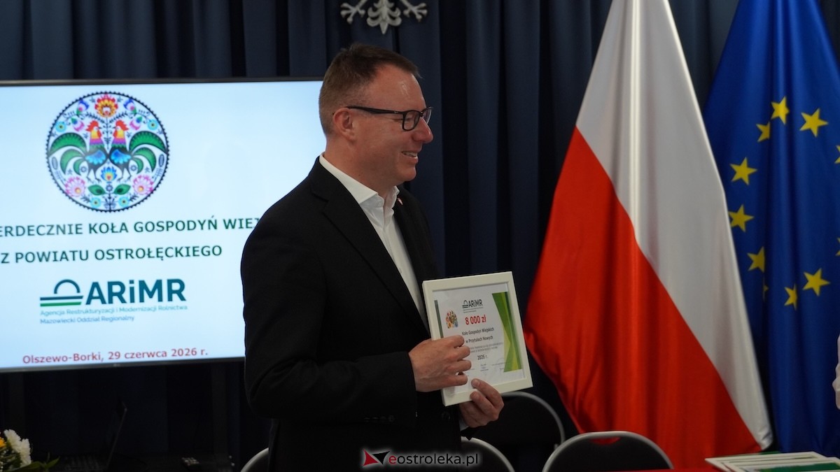 Czeki dla Kół Gospodyń Wiejskich. Uroczystość w Olszewie-Borkach [29.06.2026] - zdjęcie #36 - eOstroleka.pl