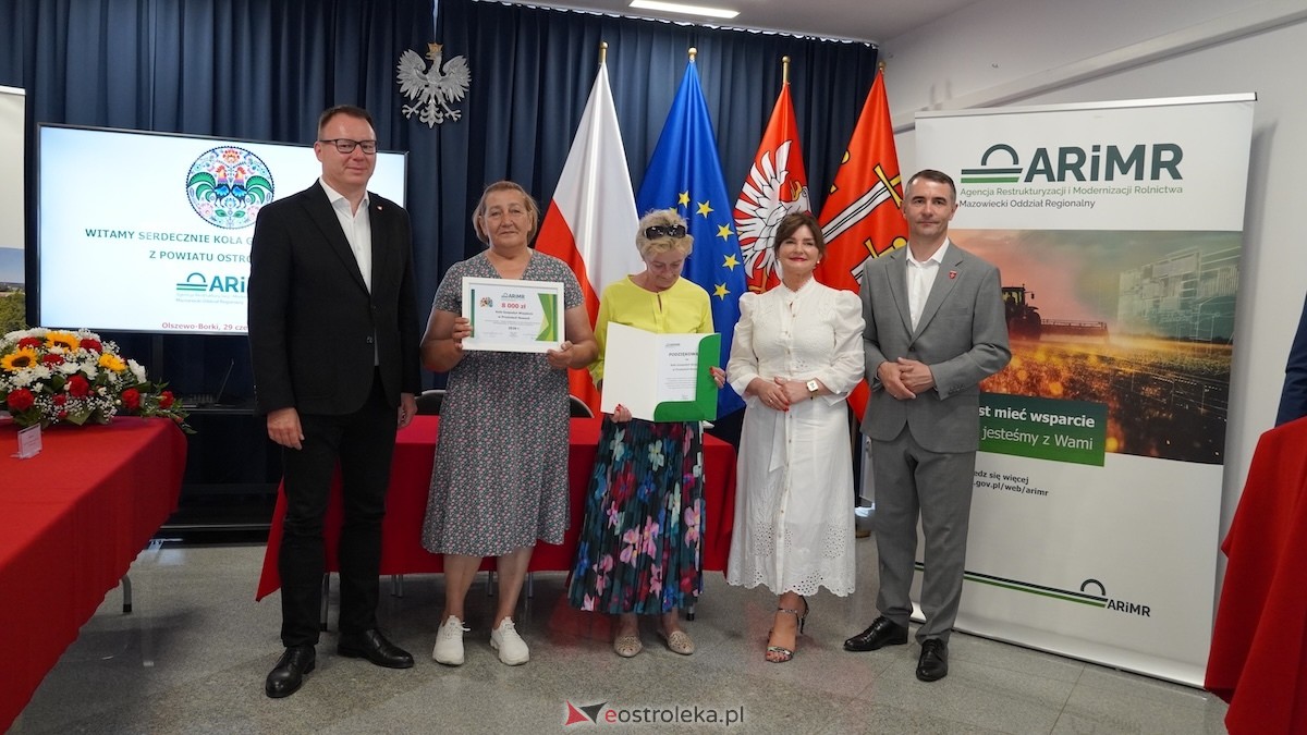 Czeki dla Kół Gospodyń Wiejskich. Uroczystość w Olszewie-Borkach [29.06.2026] - zdjęcie #32 - eOstroleka.pl