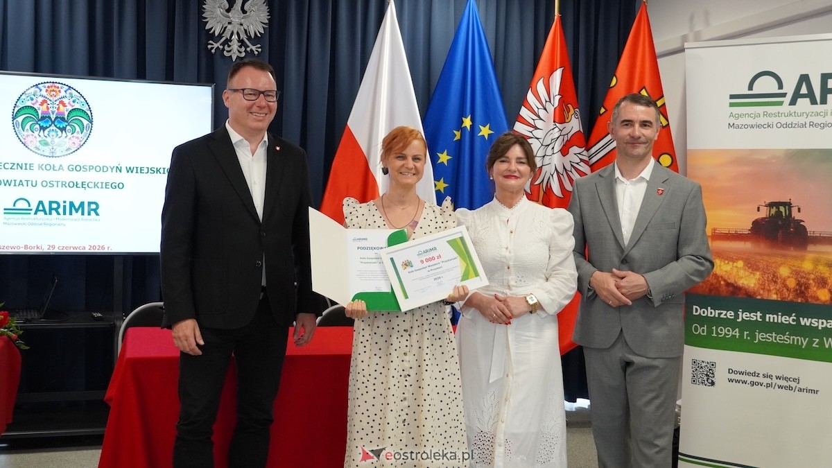Czeki dla Kół Gospodyń Wiejskich. Uroczystość w Olszewie-Borkach [29.06.2026] - zdjęcie #28 - eOstroleka.pl