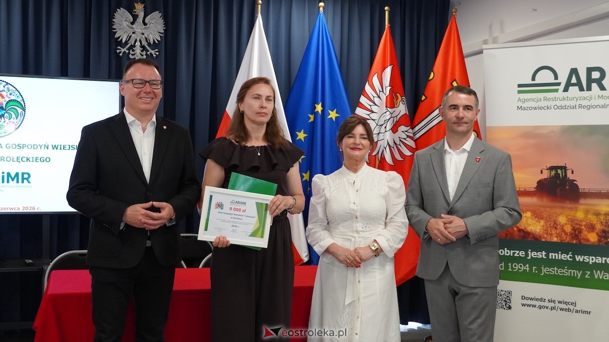 Czeki dla Kół Gospodyń Wiejskich. Uroczystość w Olszewie-Borkach [29.06.2026] - zdjęcie #20 - eOstroleka.pl