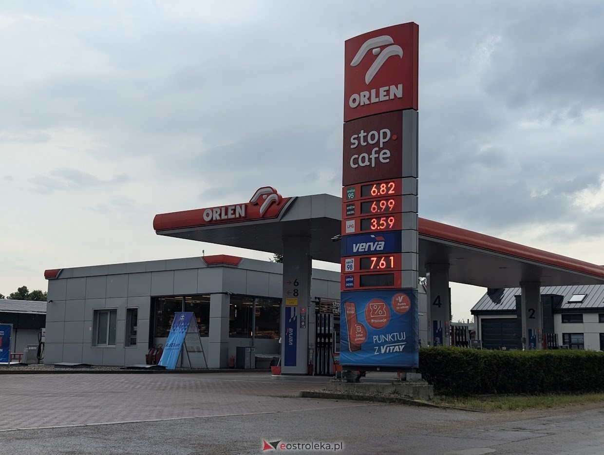 Ceny paliw w Ostrołęce po zakończeniu programu CPN [01.07.2026] - zdjęcie #6 - eOstroleka.pl