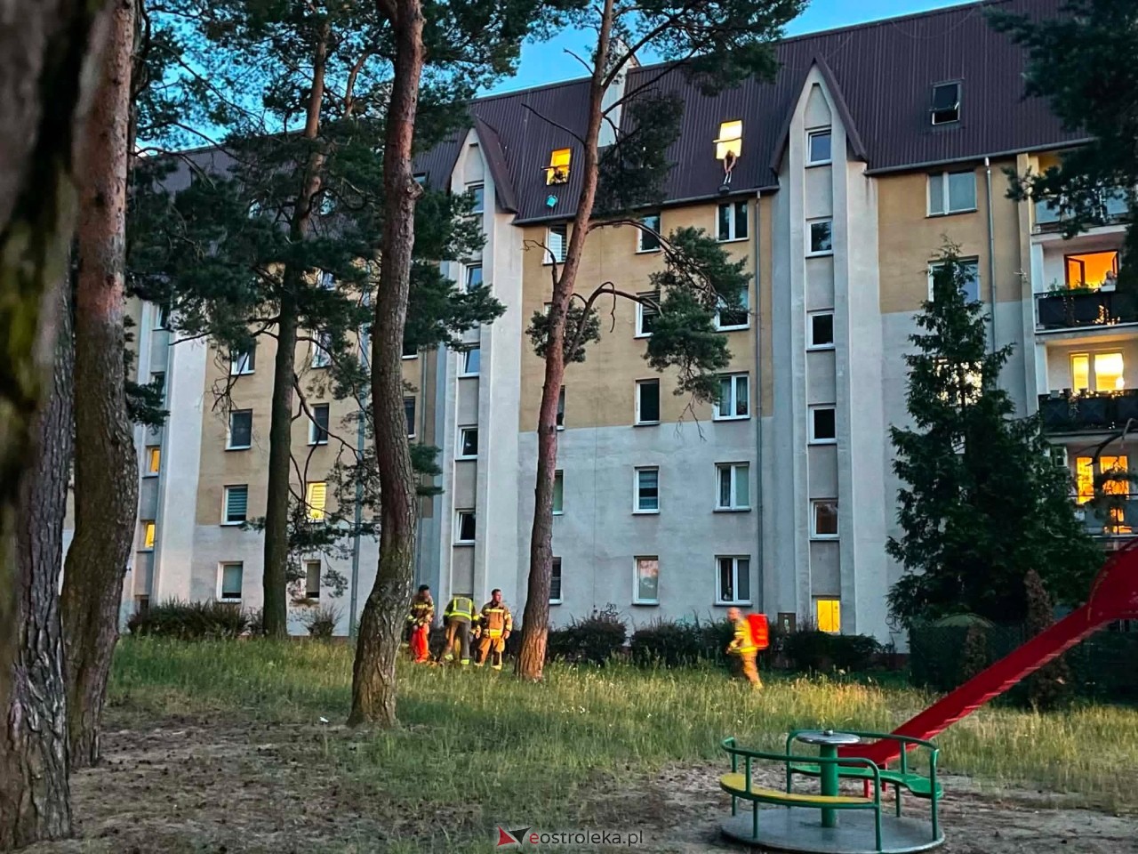 Akcja ratunkowa na Żebrowskiego [30.06.2026] - zdjęcie #8 - eOstroleka.pl