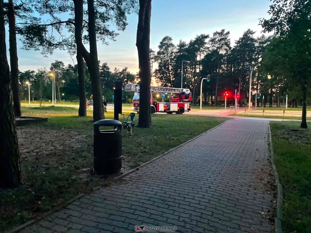 Akcja ratunkowa na Żebrowskiego [30.06.2026] - zdjęcie #5 - eOstroleka.pl