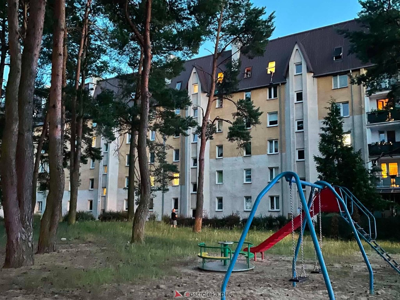 Akcja ratunkowa na Żebrowskiego [30.06.2026] - zdjęcie #3 - eOstroleka.pl