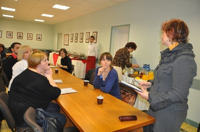 Spotkanie podsumowujące projekt Znajomość języka migowego to lepsza propozycja na rynku pracy [16.XII.2011] - zdjęcie #16 - eOstroleka.pl