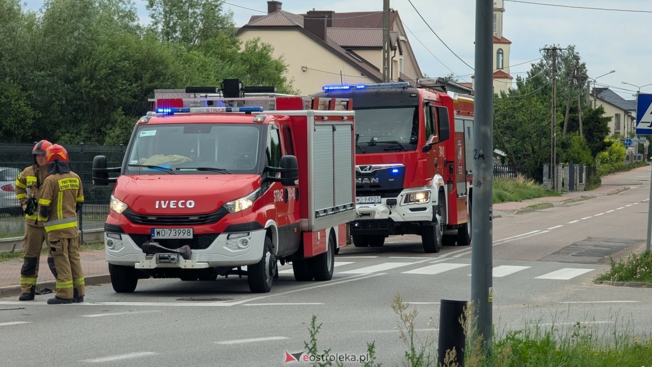 Kolizja przy Kaczyńskiej/Nasypowej w Ostrołęce [5.07.2026] - zdjęcie #7 - eOstroleka.pl