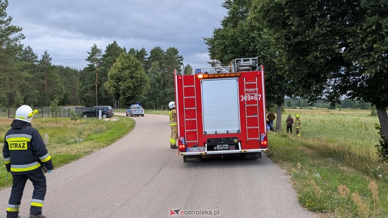 Wypadek we wsi Grądzik [8.07.2026] - zdjęcie #5 - eOstroleka.pl