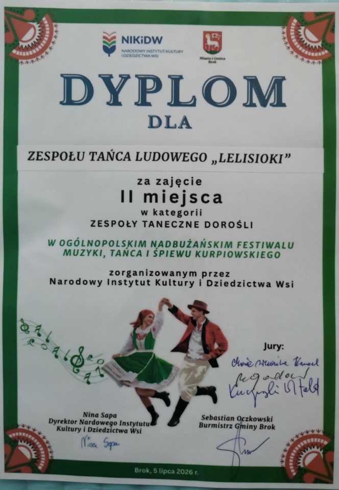„Lelisioki” na podium w Broku. Sukcesy artystów z gminy Lelis! [09.07.2026] - zdjęcie #23 - eOstroleka.pl